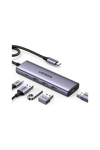 Type-c Usb Hdmı Thunderbolt 3.0 Dönüştürücü Hub Düşük Gecikme İle Stüdyo Kalitesinde Bağlantı