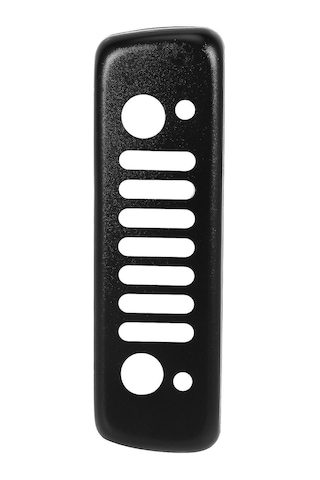 Symbee Jeep Wrangler Jk 2007-2016 İçin Alüminyum Arka Fren Lambası Kapağı, Siyah, Direk Monte, Dayanıklı