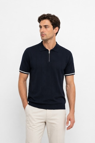 Cazador Erkek Triko Lacivert Polo Yaka Tshirt 34260