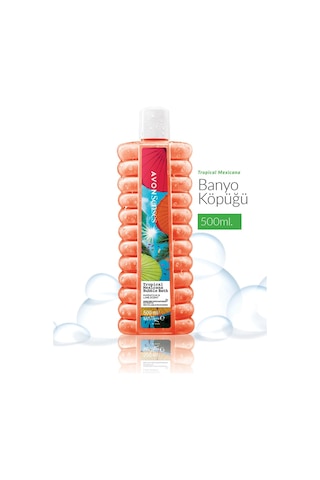 Avon Tropical Mexicana Çarkıfelek ve Limon Kokulu Banyo Köpüğü 500 ML