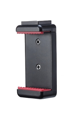 Geeksen Ulanzi St-07 Akıllı Telefon Tutucu - Tripod, Mikrofon Ve Led Işık İçin Ayarlanabilir Vlog Klipsi