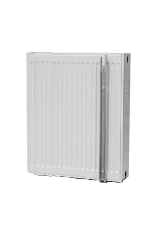 Panel Radyatör Ayağı Duvara Montaj Konsolu 60 Cm Yaylı Konsol-Metalik Gri