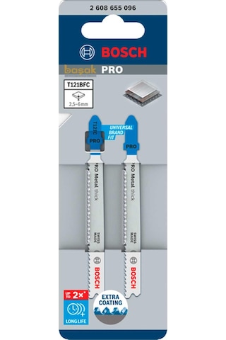 Bosch Pro T121 Bfc 2'li 2-6 Mm Metal Kesimi Dekupaj Ucu 2608655096