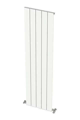 Alüminyum Radyatör 150x45 5 Dilim Kırık Beyaz Ral9010 Hestia