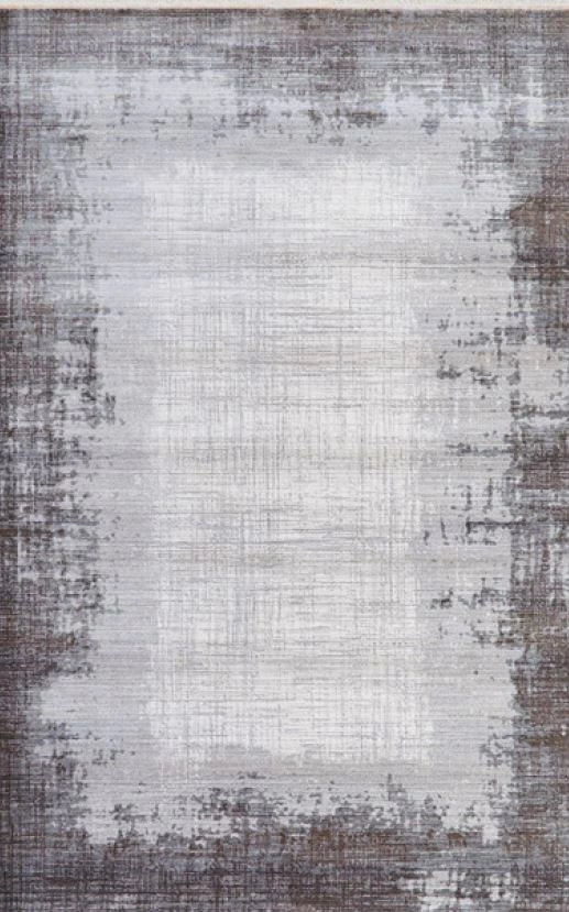 Gabardin Halı 7/24 Serisi 0263 Gri Salon Oturma Yatak Odası Halısı Gri