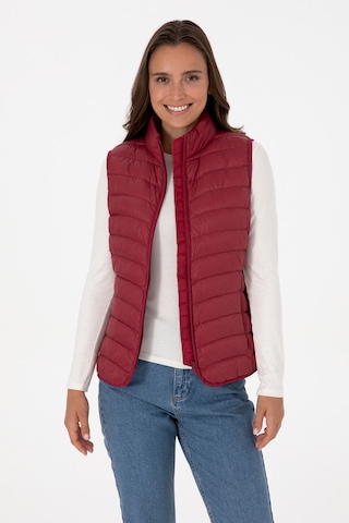 U.s. Polo Assn. Kadın Yelek Dokuma 50308083-vr104 Koyu Frambuaz/dark Raspberry