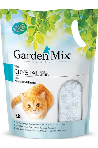 Garden Mix Silika Kristal Kedi Kumu 9 x 3800 ML