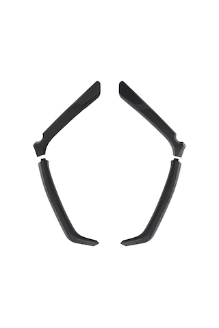 GP Kompozit  Yamaha NMAX 125 / 155 2021-2024 Uyumlu Bacak Koruma Siyah