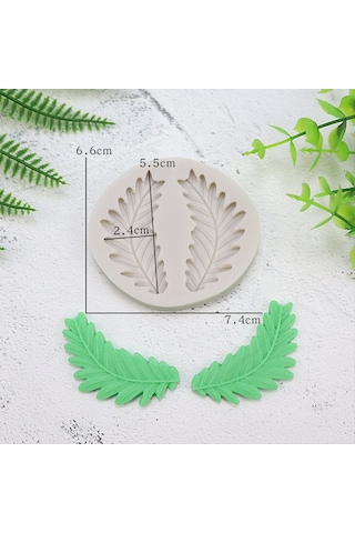Gatherco Yaprak Çikolata Kalıbı 3d Silikon Kalıp Yaprak Şeker Kalıbı Yumuşak Şeker Kalıbı Dıy Pasta Dekorasyonunda Kullanılır
