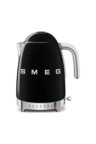 Smeg KLF04 1.7 LT Paslanmaz Çelik Su Isıtıcı Kettle Siyah