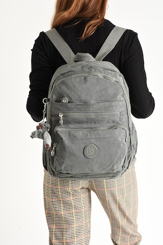 571 Collections Ultra Hafif Orta Boy Sırt Çantası Çok Cepli Unisex Gri Model: 571-4b - Gri