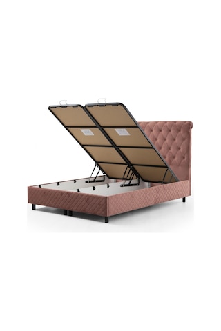 160x200 Sonata Baza+başlık Gül Kurusu