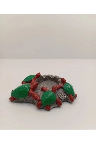 Tedi Sanat Dekoratif Kaplumbağa Küllük