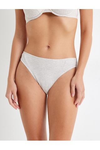 Koton Brief Külot Pamuklu Dantel Detaylı Bej 5wlk30043mk Ekru Ekru