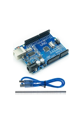 Arduino Uno R3 Smd Ch340 Chip - Klon ( Usb Kablo Dahil )