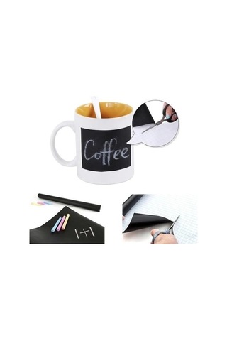 Buğz Sticker Rulo Yapışkanlı Çocuk Yazı Yazma Tahtası Yazı Yazma Sticker