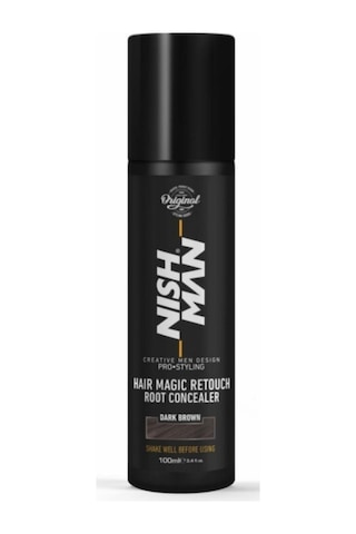 Touch Up Sprey / Saç Dolgunlaştırıcı Ve Seyrek Kapatıcı / Suda Yağmurda Akmaz / Koyu Kahve 100 Ml