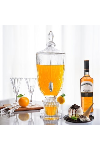 3l Cam Içecek Dağıtıcı, Kristal Tasarım
