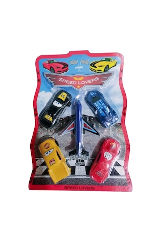 Kembay Oyuncak Speed Lover 5'Li Oyuncak Araba