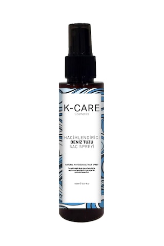 K K-care Cosmetics Doğal Dalga Sağlayan ve Hacim Veren Deniz Tuzu Saç Spreyi 150 ML﻿﻿