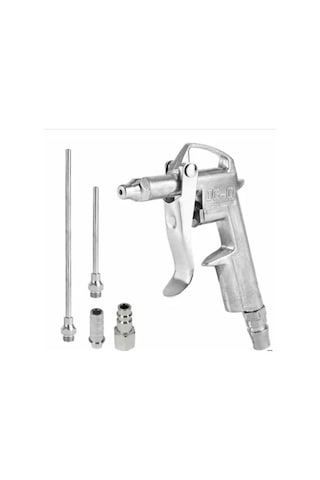 Emka 110 Makine Kompresör Hava Üfleme Tabancası-5 Parça