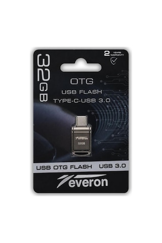 Everon 32gb Typec Usb Otg 3.0 Metal Flash Bellek