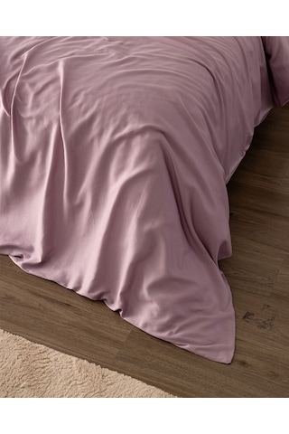 Ciel Çift Kişilik %100 Pamuk Saten Nevresim - Açık Mürdüm 8684427182680 Çok Renkli