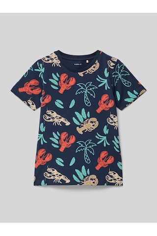 Name It Nmmfelen Ss Top Erkek Çocuk T-shirt 13241293 Navy Blazer