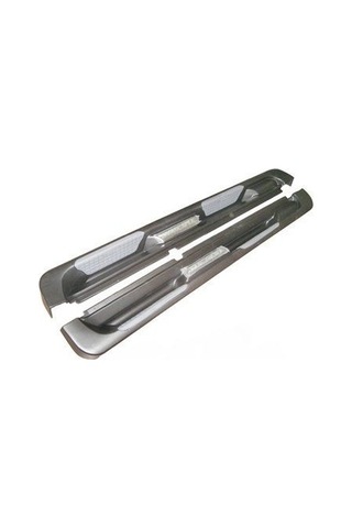 Hyundai Tucson Uyumlu 2004 2014 Yan Basamak Side Step Oem Style Gri