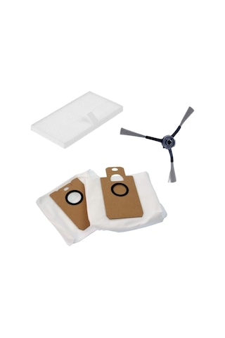 Arçelik Uyumlu Imperium Rs 9231 Robot Süpürge Aksesuar Set Hepa Filtre, Yan Fırça, Toz Torbası