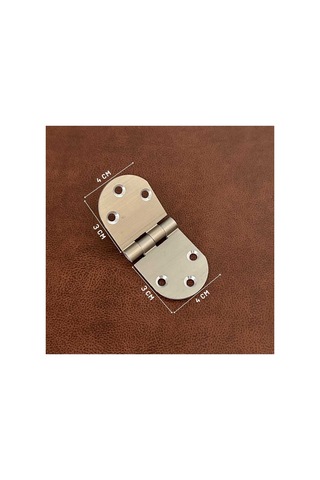 Star Oval Alüminyum Yaprak Menteşe 4x3 Cm 4 Adet