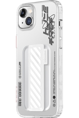 Apple Uyumlu iPhone 14 Plus Kılıf Skinarma Şeffaf Desenli Kaze Kapak