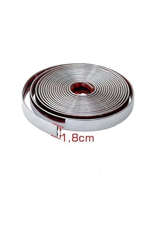 Krom Nikelaj Şerit 18MM X 3 Metre