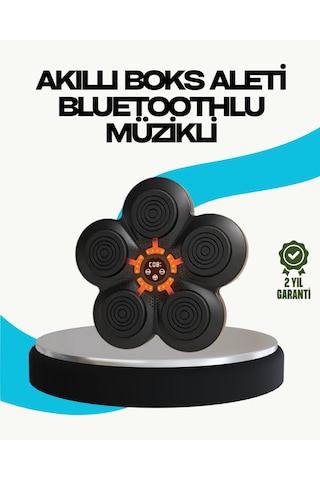 Ev Tipi Akıllı Boks Duvar Paneli Müzikli Bluetoothlu Refleks Geliştirme Cihazı Çok Renkli