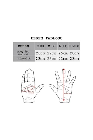 Erkek Hakiki Deri Eldiven Khos-uil Siyah
