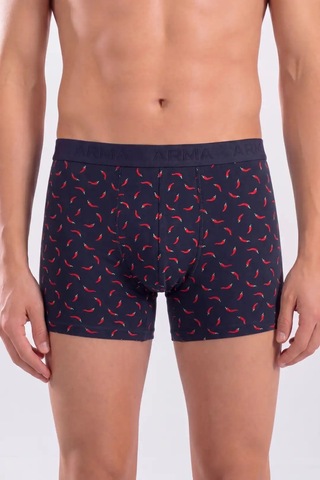 Terrien Özel Üretim 6'lı Paket Erkek Desenli Boxer Pamuklu Likralı Esnek Kumaş Konfor Günlük Basic