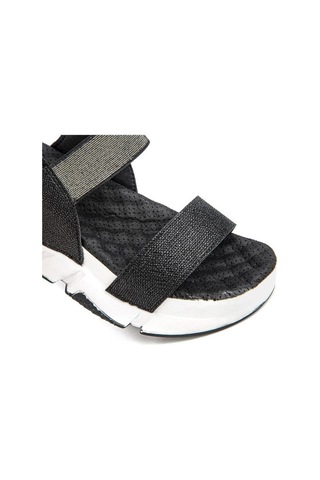 Muya Keid 31187-430 Anatomik Taban Kadın Sandalet Siyah 36-40 001