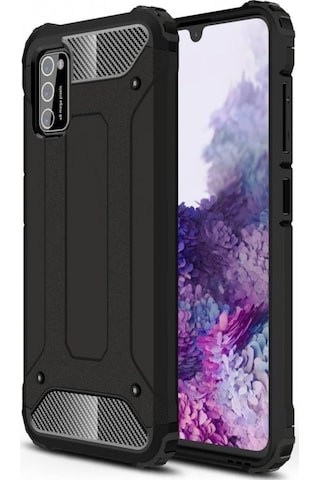 Fitcase Samsung Uyumlu Galaxy A02S (A025) Zirh Tank Tam Koruma Arka Kapa 512895074