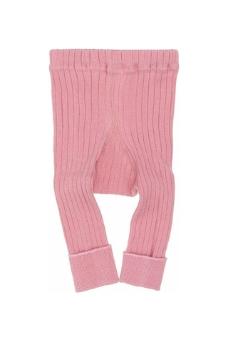 Petit Boom Fitilli Tayt Pembe & Kontrast Şardonlu Sweat Beyaz Set Beyaz