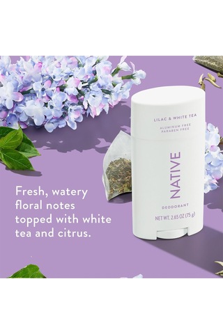 Native Lilac & White Tea Alüminyumsuz Stick Deodorant 75gr