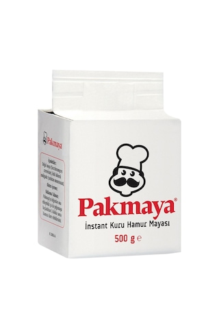 Pakmaya Instant Kuru Hamur Mayası 500 Gr X 8 Adet