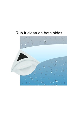 Sones Kullanışlı Çift Taraflı Cam Silecek Temizleme Fırçaları Cam Temizleyici, Uygulama Aralığı: 3-8mm Cam