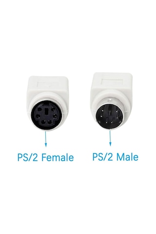 Ps/2 Klavye Mouse Uzatma Kablosu 6 Pin Ps2 Dişi Erkek Uzatma Kablo 2m