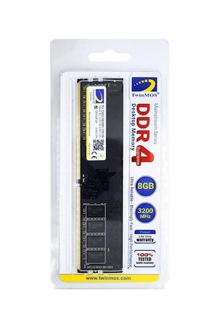 Twinmos 8gb Ddr4 3200mhz Cl22 1.2v Mdd48gb3200d Desktop Pc Ram Kdo