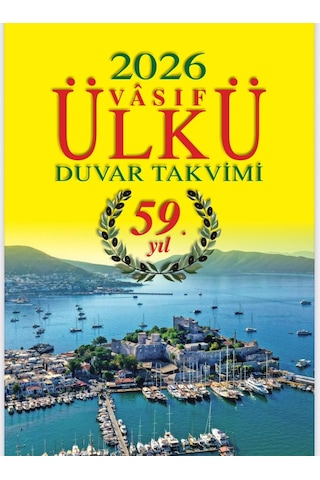 Ülkü Duvar Takvimi 2026