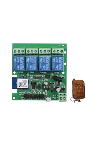 Dancemonkey Tuya Wifi+bt 433mhz Akıllı Uzaktan Kumanda Ev Otomasyonu İçin 4ch 5v Alexa/google Home Destekli
