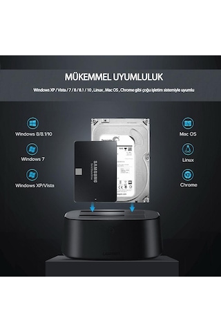 Ugreen Usb 3.0 2.5 Ve 3.5 Inch Sata Hdd Dual Dock Station