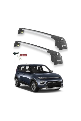 Turtle Kia Soul Sk3 2020-2025 Ara Atkı Air2 Gri