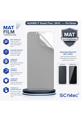 P Smart Plus 2018 Uyumlu Ön Yüzey Mat Hidrojel Ekran Koruyucu 03520450