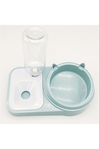 Tcherchı Çift Kaseli Ve Su Sebili Otomatik Evcil Hayvan Besleyici - Kaymaz, Kolay Temizlenir